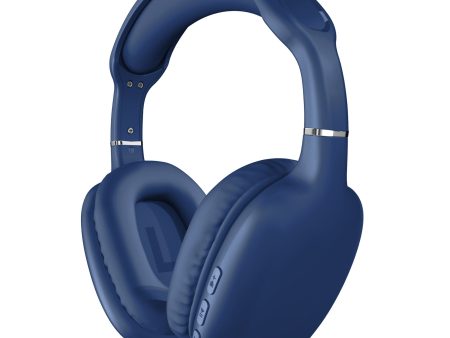 VIBE Wireless Headphones Blue Supply