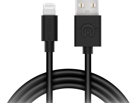 USB to MFi Lightning Rounded Cable | 4ft | Black Online Hot Sale