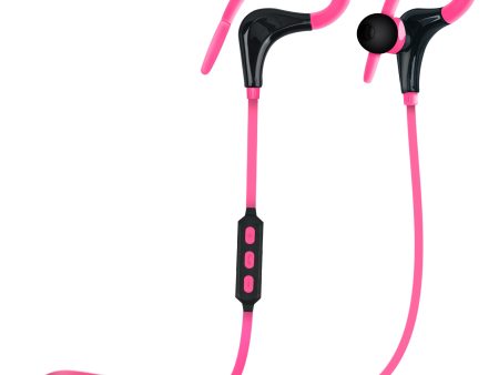 Marathon Sport Wireless Earphones - Active Pink Discount