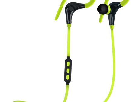 Marathon Sport Wireless Earphones - Energy Green Online now