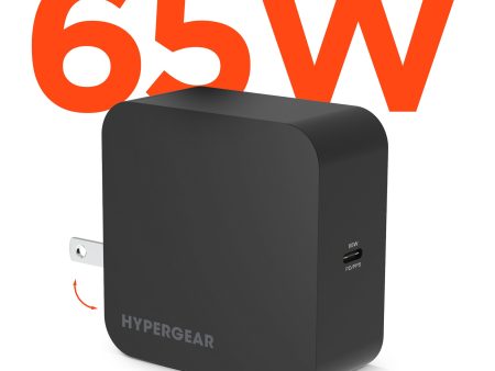 SpeedBoost 65W USB-C PD Laptop Wall Charger with PPS | Black Online Hot Sale