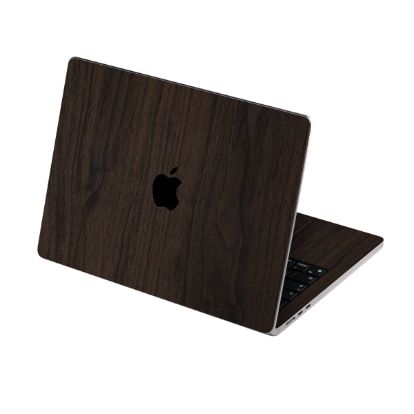 MacBook AIR 15  (2023 2024) LUXURIA Textured DARK WALNUT Skin Supply