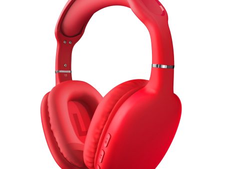 VIBE Wireless Headphones Red For Discount