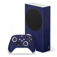 Xbox SERIES S BRUSHED BLUE Metallic Skin For Discount