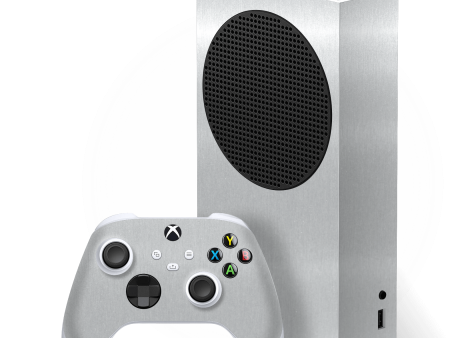 Xbox SERIES S BRUSHED ALUMINIUM Metallic Skin Discount