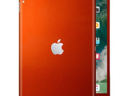 iPad PRO 10.5-inch GLOSSY FIERY ORANGE Tuning Metallic Skin (2017) For Discount