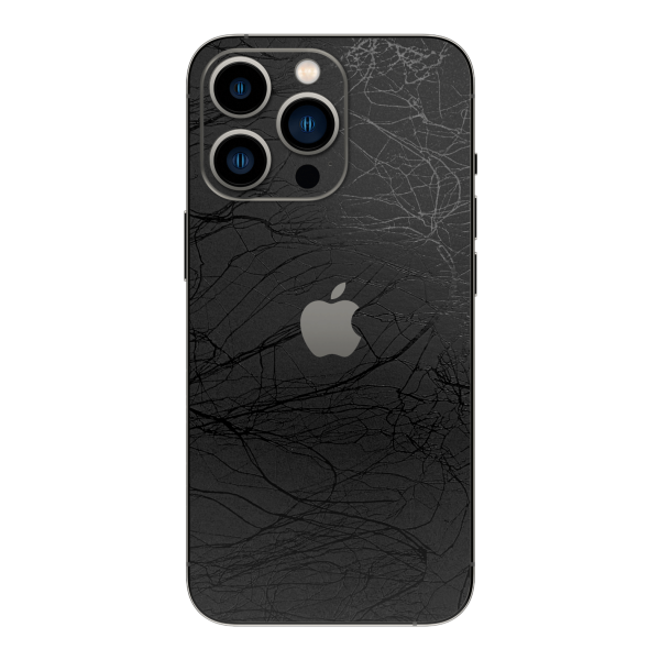 iPhone 14 PRO LUXURIA BLACK WEB Textured Skin Sale