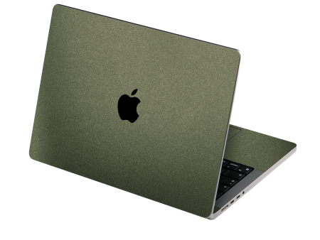 MacBook PRO 16” (2024, M4) Military Green Metallic Skin on Sale