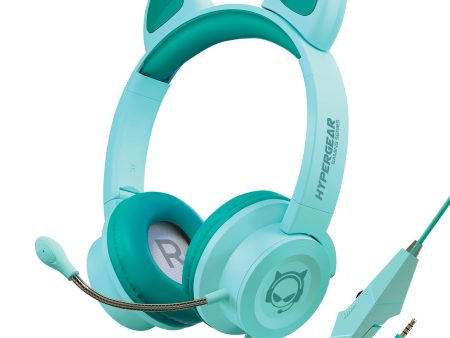 Kombat Kitty Gaming Headset Teal Cheap