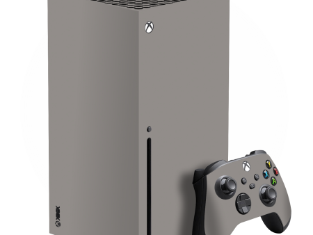 XBOX Series X Soft-Touch LUNAR Grey StealthMatte Skin Online Sale