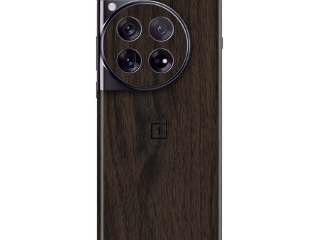 OnePlus 12 LUXURIA Textured DARK WALNUT Skin For Cheap