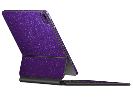 Magic Keyboard for iPad AIR 4 5 DIAMOND PURPLE Skin For Discount