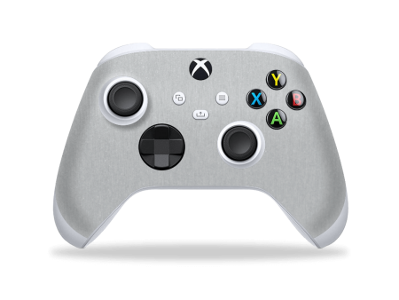 XBOX Series S CONTROLLER Skin - BRUSHED Metallic ALUMINIUM Online