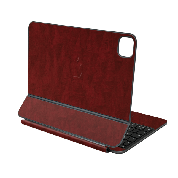 Magic Keyboard for iPad PRO 13” (M4, 2024) LUXURIA Scarlet Satin Wood Skin Online Hot Sale