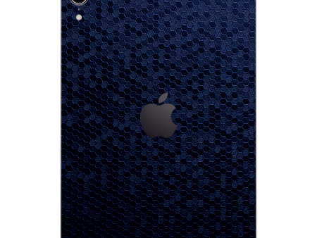 iPad mini 7 LUXURIA Navy Blue HONEYCOMB 3D TEXTURED Skin Sale