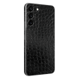 Samsung Galaxy S22+ PLUS LUXURIA BLACK ALLIGATOR LEATHER Skin Online Sale