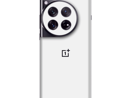 OnePlus 12 Soft-Touch POLAR White StealthMatte Skin Discount