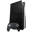 PlayStation 5 (PS5) DISC Edition LUXURIA BLACK WEB Textured Skin Discount