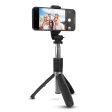 SnapShot Wireless Selfie Stick + Tripod | Black For Discount