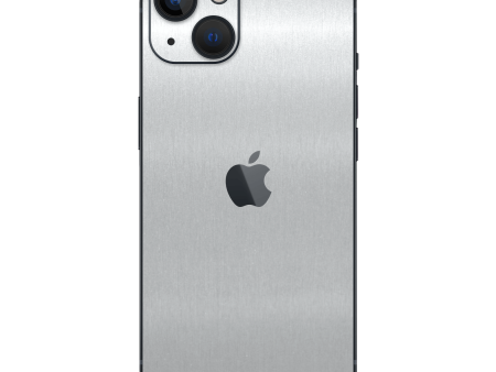 iPhone 14 Plus BRUSHED ALUMINIUM Metallic Skin Hot on Sale