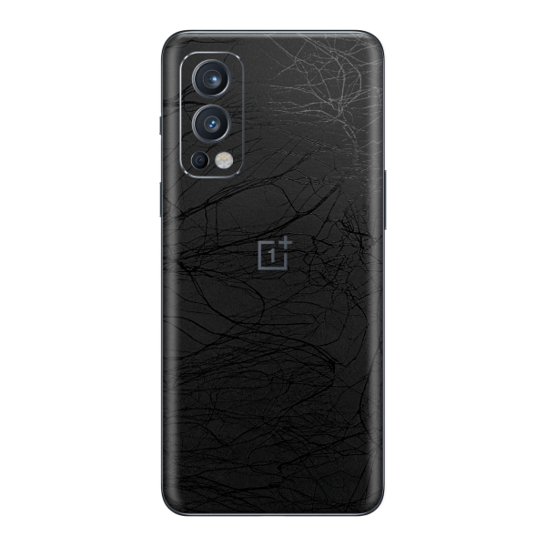 OnePlus Nord 2 LUXURIA BLACK WEB Textured Skin Fashion