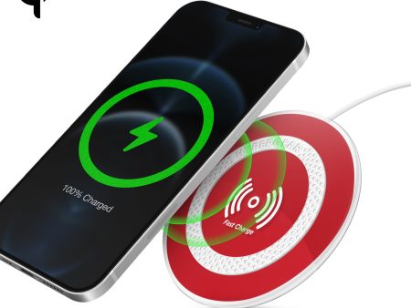 ChargePad Pro 15W Wireless Fast Charger | Red Supply