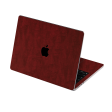 MacBook AIR 15  (2023 2024) LUXURIA Scarlet Satin Wood Skin Hot on Sale