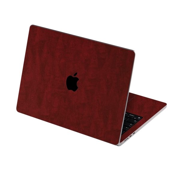 MacBook AIR 15  (2023 2024) LUXURIA Scarlet Satin Wood Skin Hot on Sale