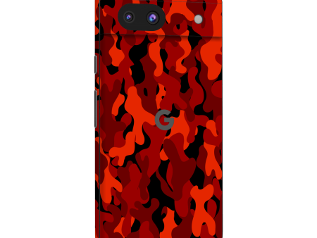 Google Pixel 8a SIGNATURE Fire CAMO Skin on Sale