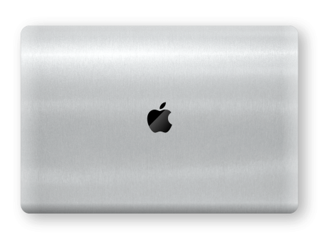 MacBook Pro 13  (2020) BRUSHED ALUMINIUM Metallic Skin For Discount